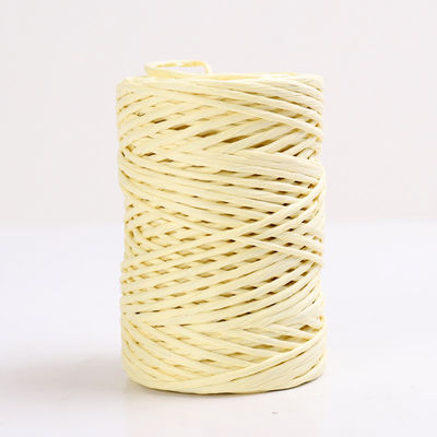 Fios de ferro 2 mm Cordo de papel Eco DIY Cordo de papel torcido biodegradável