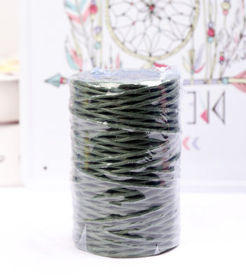 Fios de ferro 2 mm Cordo de papel Eco DIY Cordo de papel torcido biodegradável