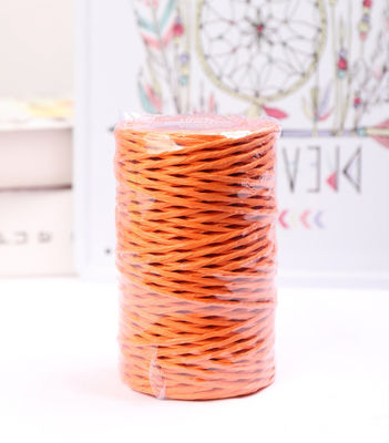 Fios de ferro 2 mm Cordo de papel Eco DIY Cordo de papel torcido biodegradável