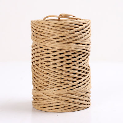 Fios de ferro 2 mm Cordo de papel Eco DIY Cordo de papel torcido biodegradável