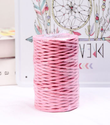Fios de ferro 2 mm Cordo de papel Eco DIY Cordo de papel torcido biodegradável