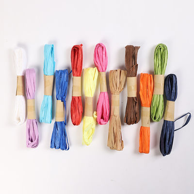 Eco-friendly 10m Paper Rope (Cordão de papel de 10 m) Cordão de Raffia Tricado Azul Escuro ISO9001