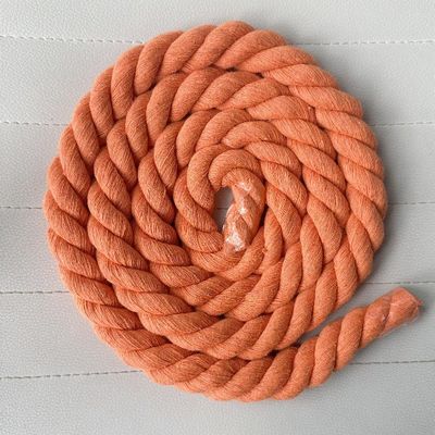 DIY Corda de algodão colorido Macrame 20mm Corda de algodão colorido para artesanato