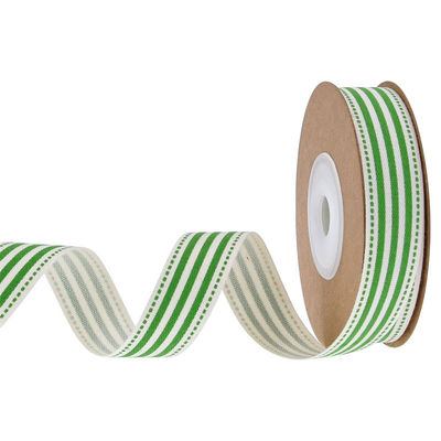 15mm*3y fita de presente de Natal fita de algodão branco impressa para presentes