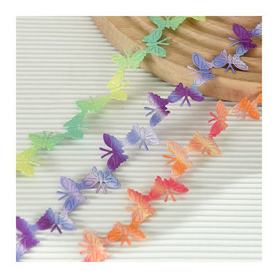 2cm*25y Faixa de borboleta ultrasônica para embalagens de presentes e acessórios de vestuário