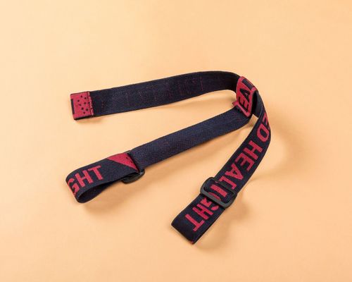 2.5cm Jacquard Elastic Ribbon And Webbing For Head Lamp Head Light And Garment Accessories (Ribanda elástica de Jacquard de 0,5 cm e fita elástica para lâmpada de cabeça e acessórios de vestuário)