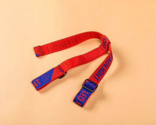 2.5cm Jacquard Elastic Ribbon And Webbing For Head Lamp Head Light And Garment Accessories (Ribanda elástica de Jacquard de 0,5 cm e fita elástica para lâmpada de cabeça e acessórios de vestuário)