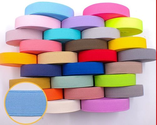 1.2 mm espessura fita elástica e teia para a cabeça banda e acessórios de vestuário
