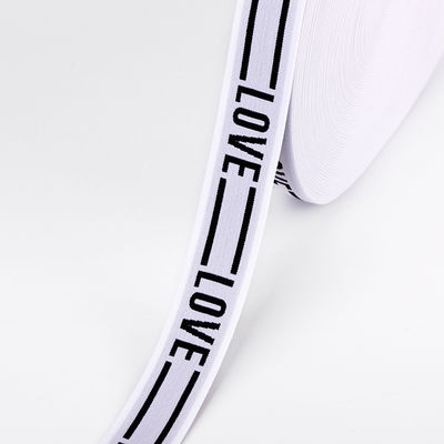 3cm Jacquard Elastic Ribbon And Webbing para acessórios de vestuário