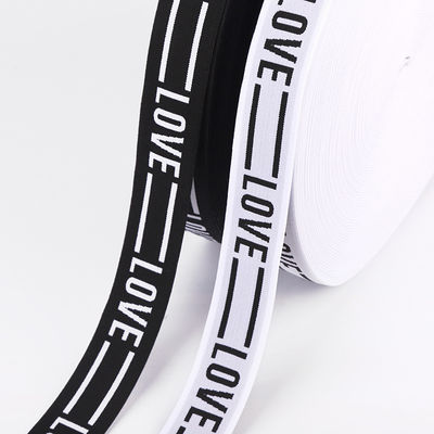 3cm Jacquard Elastic Ribbon And Webbing para acessórios de vestuário